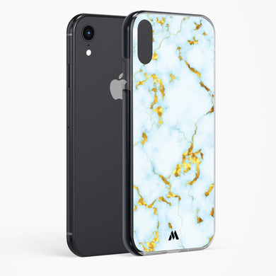 White Gold Marble Impact Drop Protection Case (Apple)