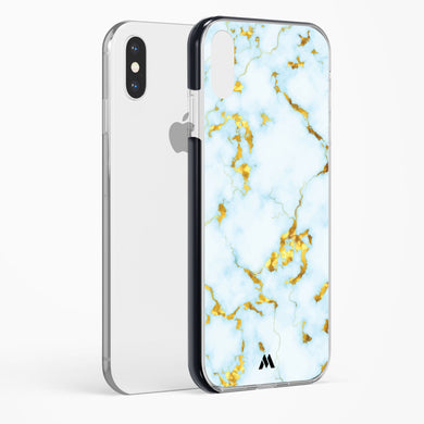 White Gold Marble Impact Drop Protection Case (Apple)