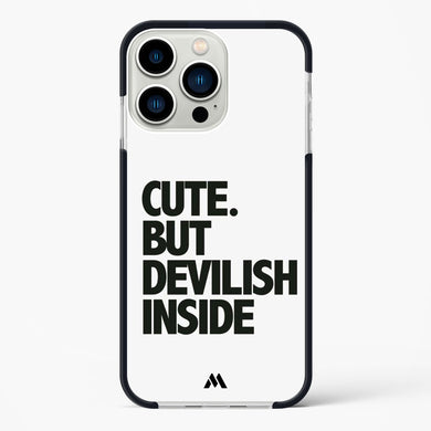 Cute But Devilish Inside Impact Drop Protection Case (Apple)