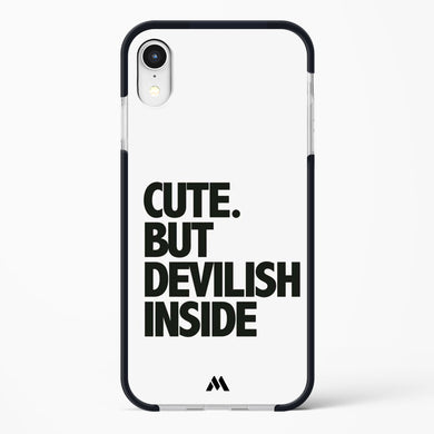 Cute But Devilish Inside Impact Drop Protection Case (Apple)