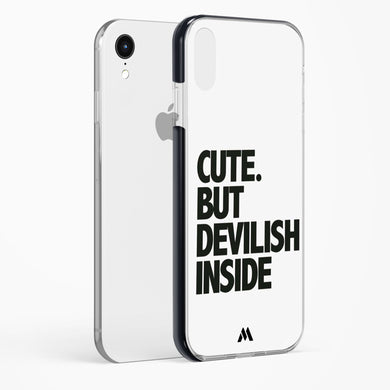 Cute But Devilish Inside Impact Drop Protection Case (Apple)