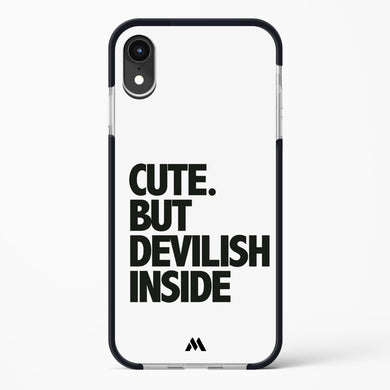 Cute But Devilish Inside Impact Drop Protection Case (Apple)