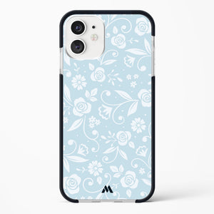 Floral Blue Zephyrs Impact Drop Protection Case (Apple)