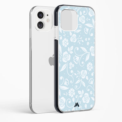 Floral Blue Zephyrs Impact Drop Protection Case (Apple)
