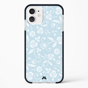 Floral Blue Zephyrs Impact Drop Protection Case (Apple)