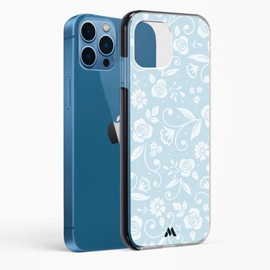 Floral Blue Zephyrs Impact Drop Protection Case (Apple)