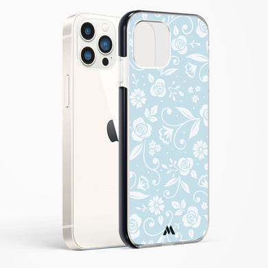 Floral Blue Zephyrs Impact Drop Protection Case (Apple)