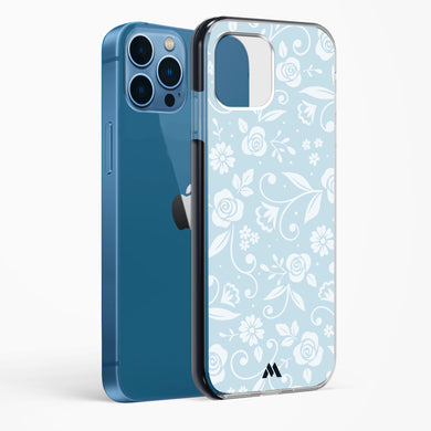 Floral Blue Zephyrs Impact Drop Protection Case (Apple)