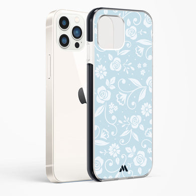Floral Blue Zephyrs Impact Drop Protection Case (Apple)