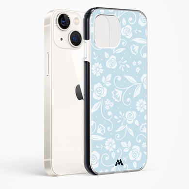 Floral Blue Zephyrs Impact Drop Protection Case (Apple)
