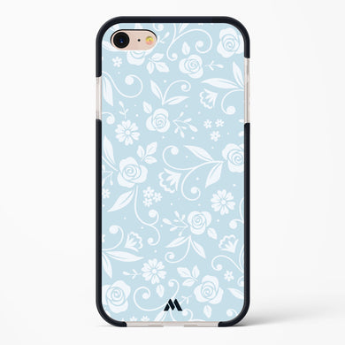 Floral Blue Zephyrs Impact Drop Protection Case (Apple)