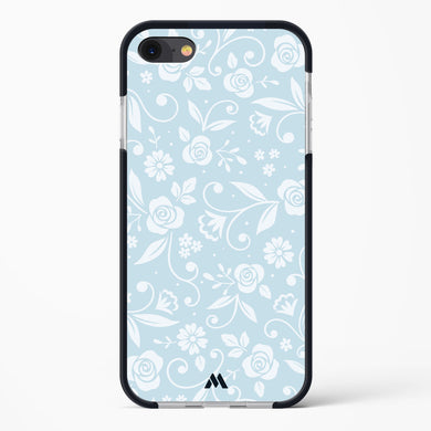 Floral Blue Zephyrs Impact Drop Protection Case (Apple)