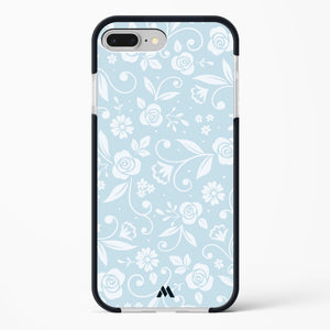 Floral Blue Zephyrs Impact Drop Protection Case (Apple)