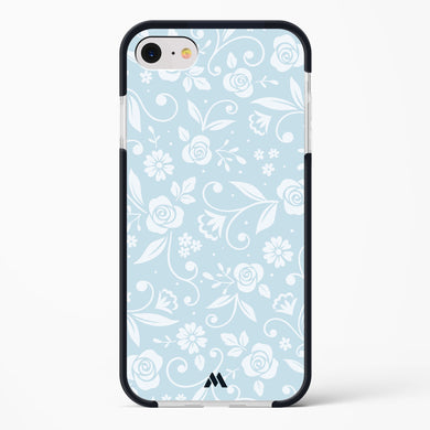 Floral Blue Zephyrs Impact Drop Protection Case (Apple)
