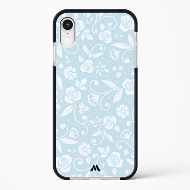 Floral Blue Zephyrs Impact Drop Protection Case (Apple)