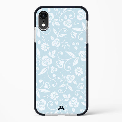 Floral Blue Zephyrs Impact Drop Protection Case (Apple)
