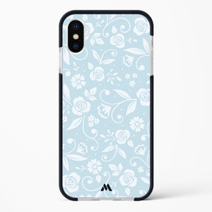 Floral Blue Zephyrs Impact Drop Protection Case (Apple)