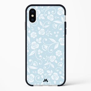 Floral Blue Zephyrs Impact Drop Protection Case (Apple)