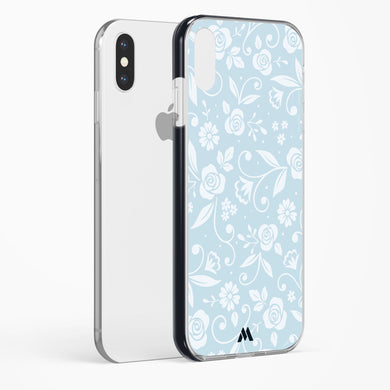 Floral Blue Zephyrs Impact Drop Protection Case (Apple)