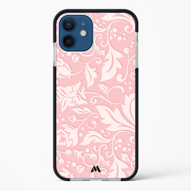 Floral Pink Zephyrs Impact Drop Protection Case (Apple)