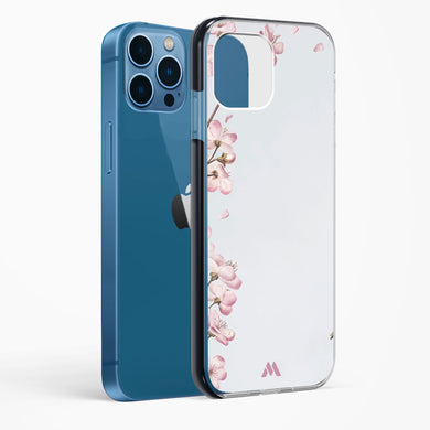 Pastel Flowers on Marble Impact Drop Protection Case (Apple)