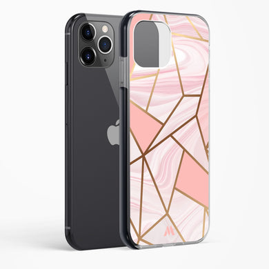 Liquid Marble in Pink Impact Drop Protection Case (Apple)