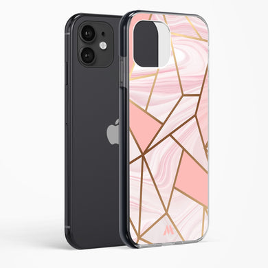 Liquid Marble in Pink Impact Drop Protection Case (Apple)