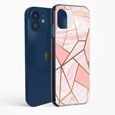 Liquid Marble in Pink Impact Drop Protection Case (Apple)
