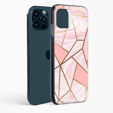 Liquid Marble in Pink Impact Drop Protection Case (Apple)