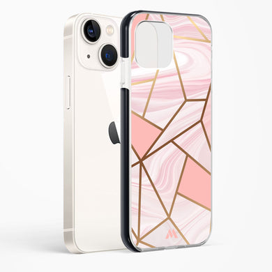 Liquid Marble in Pink Impact Drop Protection Case (Apple)