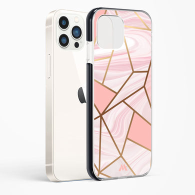 Liquid Marble in Pink Impact Drop Protection Case (Apple)