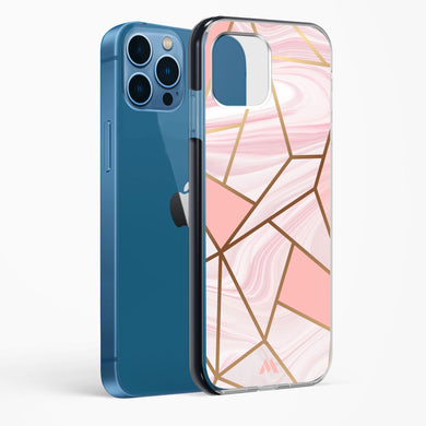 Liquid Marble in Pink Impact Drop Protection Case (Apple)