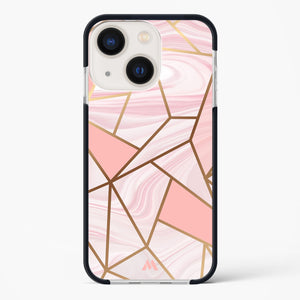 Liquid Marble in Pink Impact Drop Protection Case (Apple)