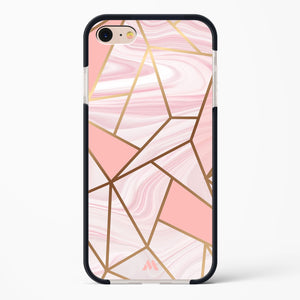 Liquid Marble in Pink Impact Drop Protection Case (Apple)