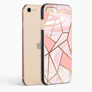 Liquid Marble in Pink Impact Drop Protection Case (Apple)
