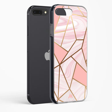 Liquid Marble in Pink Impact Drop Protection Case (Apple)