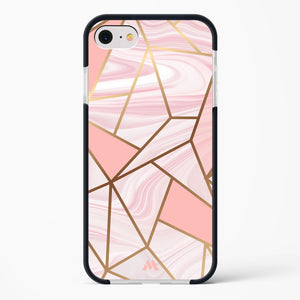 Liquid Marble in Pink Impact Drop Protection Case (Apple)