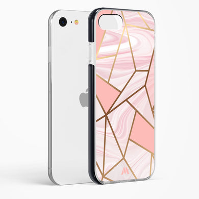 Liquid Marble in Pink Impact Drop Protection Case (Apple)
