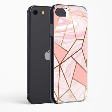 Liquid Marble in Pink Impact Drop Protection Case (Apple)