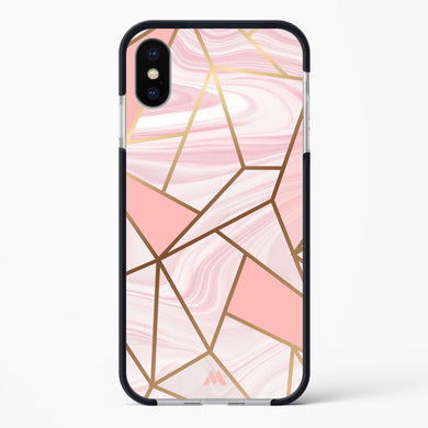 Liquid Marble in Pink Impact Drop Protection Case (Apple)
