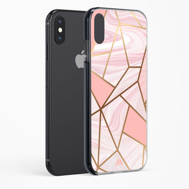 Liquid Marble in Pink Impact Drop Protection Case (Apple)