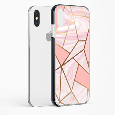 Liquid Marble in Pink Impact Drop Protection Case (Apple)