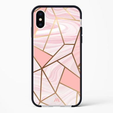Liquid Marble in Pink Impact Drop Protection Case (Apple)