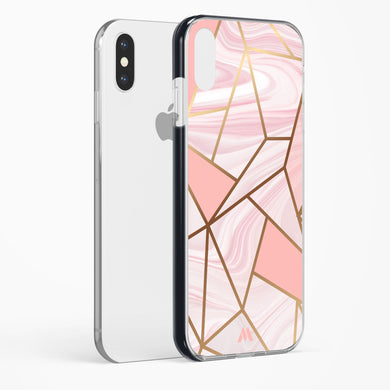 Liquid Marble in Pink Impact Drop Protection Case (Apple)