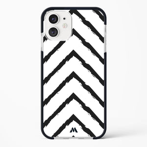 Calligraphic Zig Zags Impact Drop Protection Case (Apple)