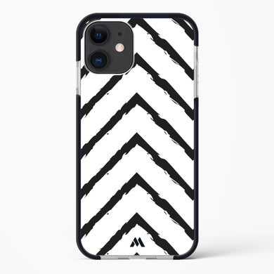 Calligraphic Zig Zags Impact Drop Protection Case (Apple)