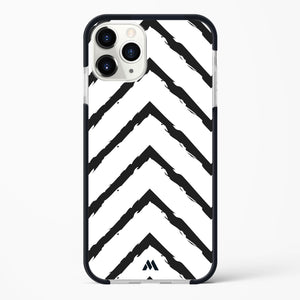 Calligraphic Zig Zags Impact Drop Protection Case (Apple)