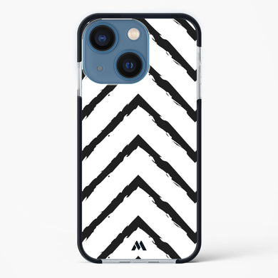 Calligraphic Zig Zags Impact Drop Protection Case (Apple)