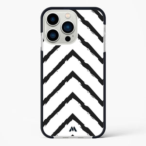 Calligraphic Zig Zags Impact Drop Protection Case (Apple)