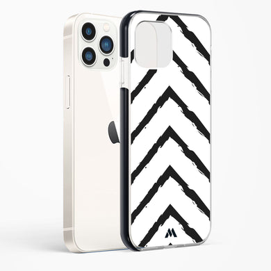 Calligraphic Zig Zags Impact Drop Protection Case (Apple)
